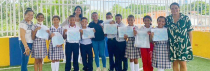 El programa Cultura de la Contribución en la Escuela (CCE) avanza en Cartagena
