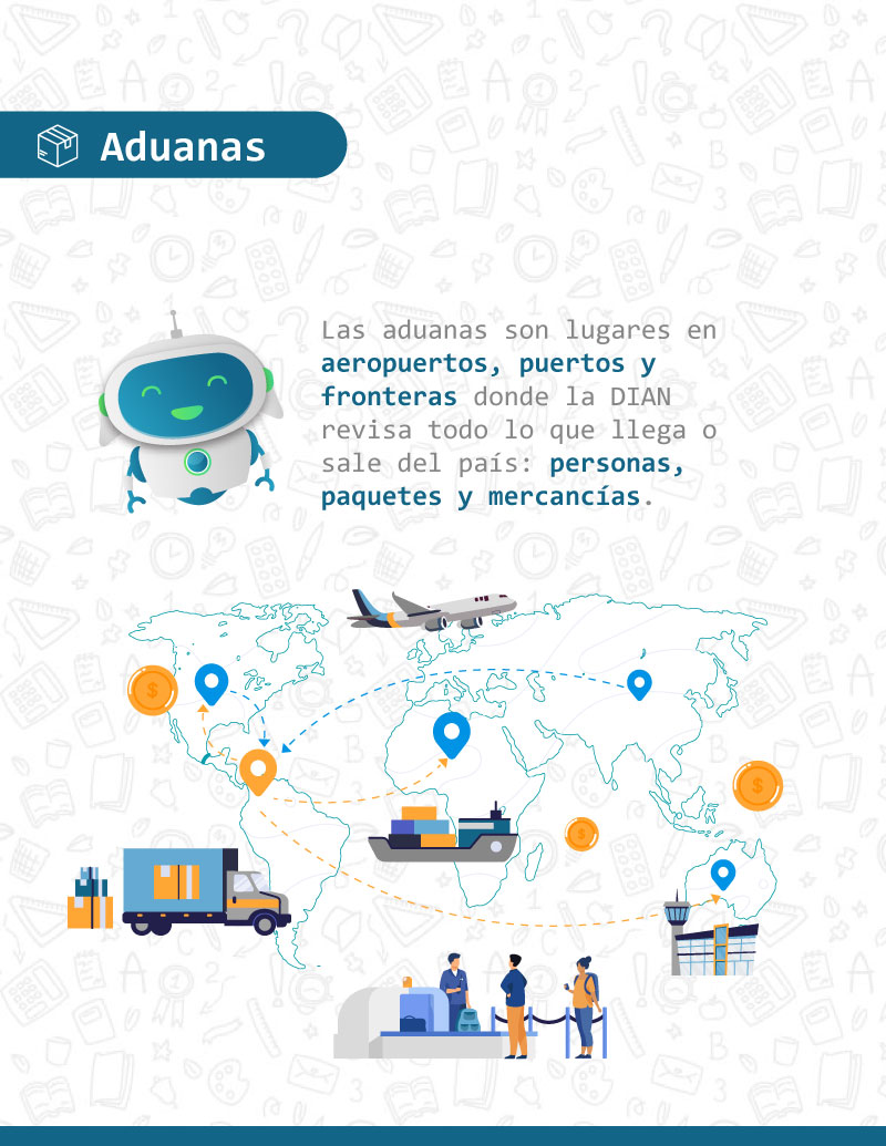Cartilla de aduanas para niños y adolescentes – Página 3 Cartilla de aduanas para niños y adolescentes – Página 3