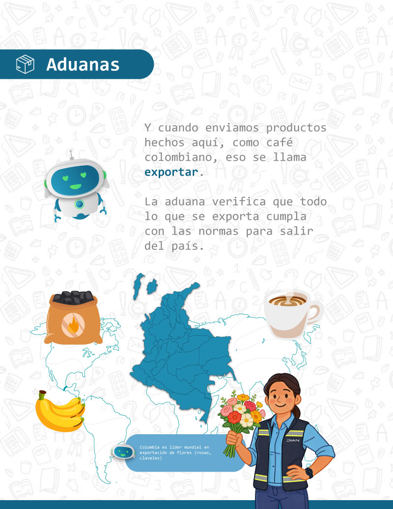 Cartilla de aduanas para niños y adolescentes – Página 5 Cartilla de aduanas para niños y adolescentes – Página 5