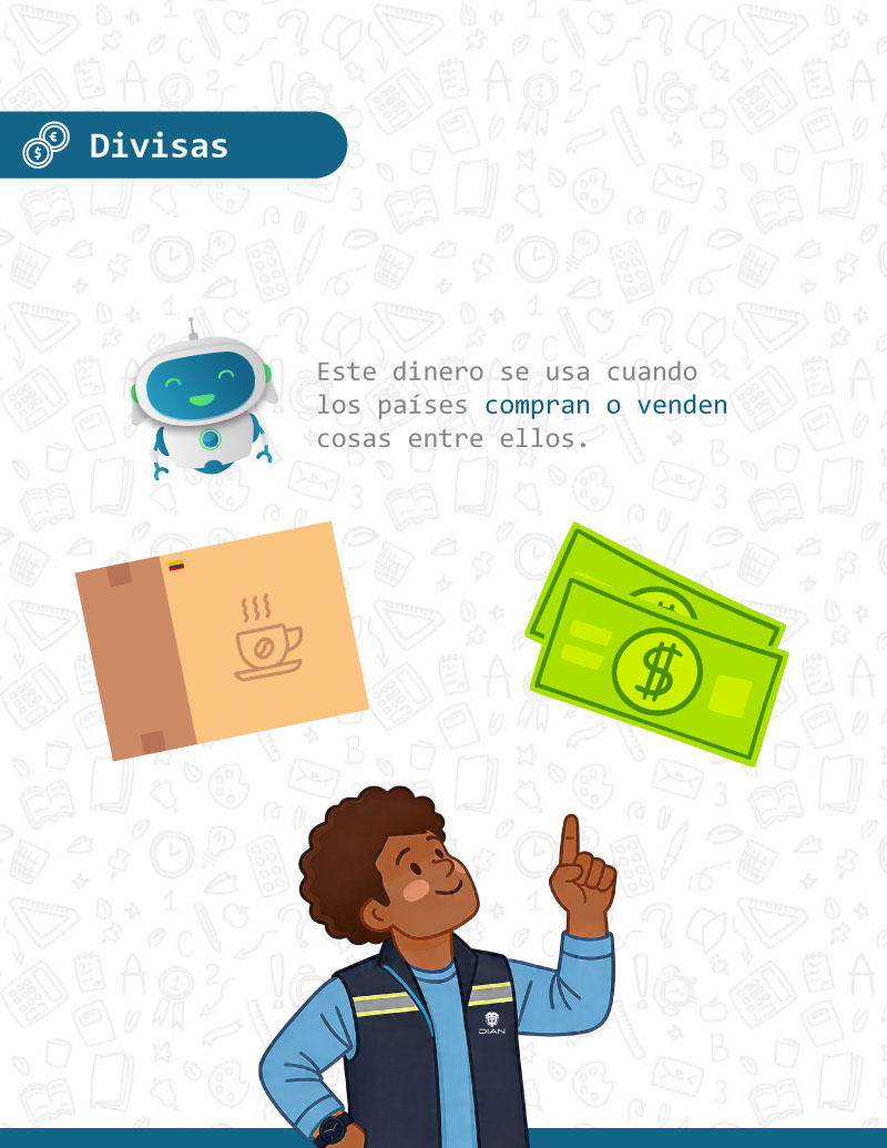 Cartilla de divisas para niños y adolescentes – Página 4 Cartilla de divisas para niños y adolescentes – Página 4