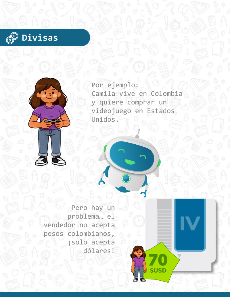 Cartilla de divisas para niños y adolescentes – Página 5 Cartilla de divisas para niños y adolescentes – Página 5