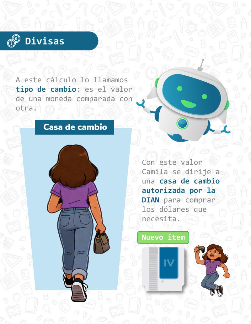 Cartilla de divisas para niños y adolescentes – Página 7 Cartilla de divisas para niños y adolescentes – Página 7