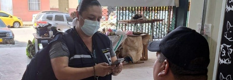 DIAN inicia censo económico de formalización en plaza de mercado El Porvenir de Cali